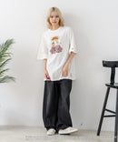 【DISCUS/ディスカス】【選べる丈感・ビーバス＆バッドヘッド】DISCUS×BEAVIS AND BUTT-HEAD コラボＴシャツ 綿100% クルーネック アニメ キャラクタープリント アメカジ ストリート