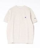 【CHAMPION/チャンピオン】半袖 裏毛スウェットシャツ USAコットン リサイクルポリエステル サステナブル C3-Z020 オフホワイト ❘ジーンズメイト公式オンラインショップ