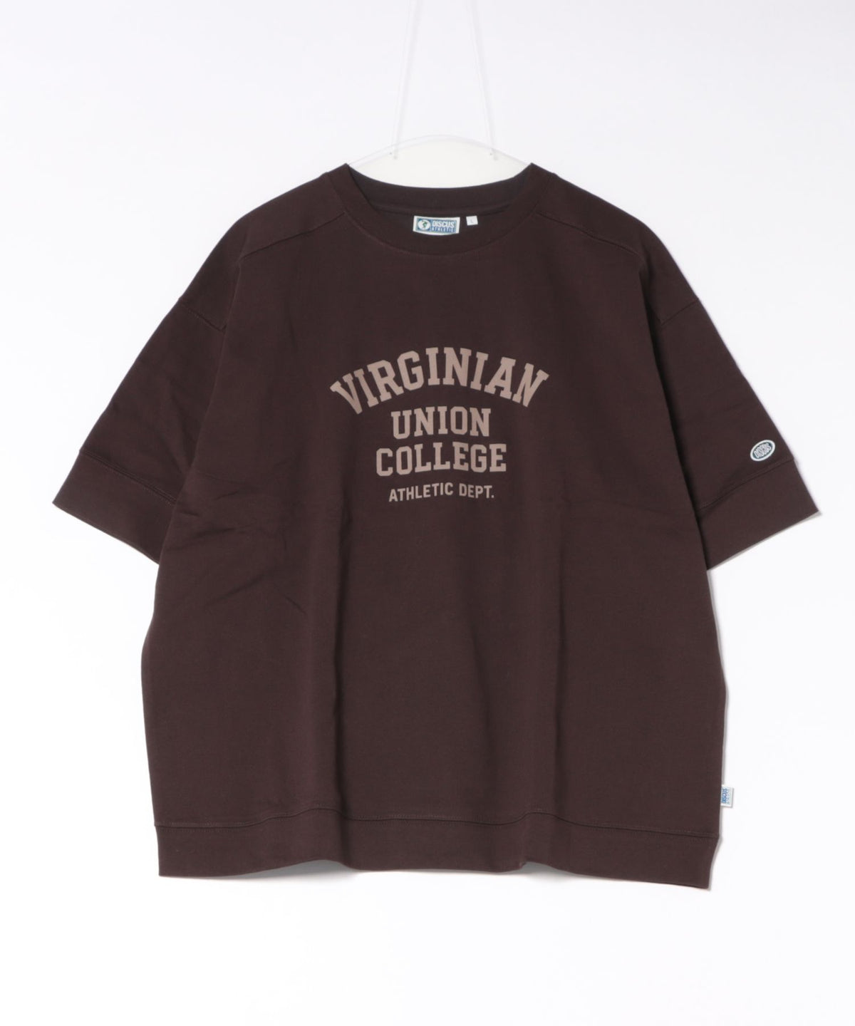 DISCUS/ディスカス】ヘビーウェイト カレッジロゴプリントTシャツ 