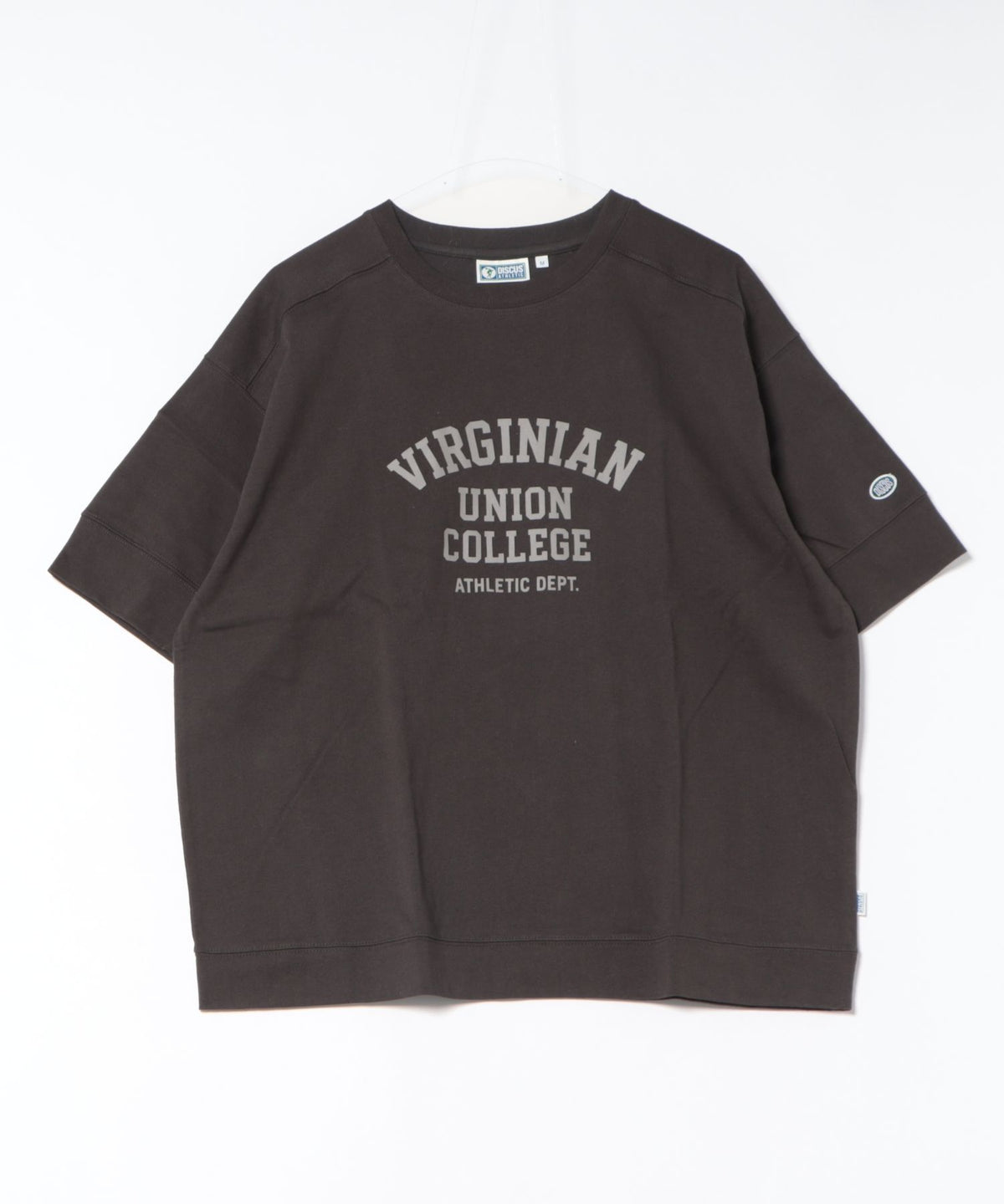DISCUS/ディスカス】ヘビーウェイト カレッジロゴプリントTシャツ 