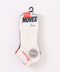 【HANES/ヘインズ】【総メッシュで蒸れない】MOVES 3足組 スニーカーソックス 抗菌防臭 吸汗速乾 高機能3P靴下