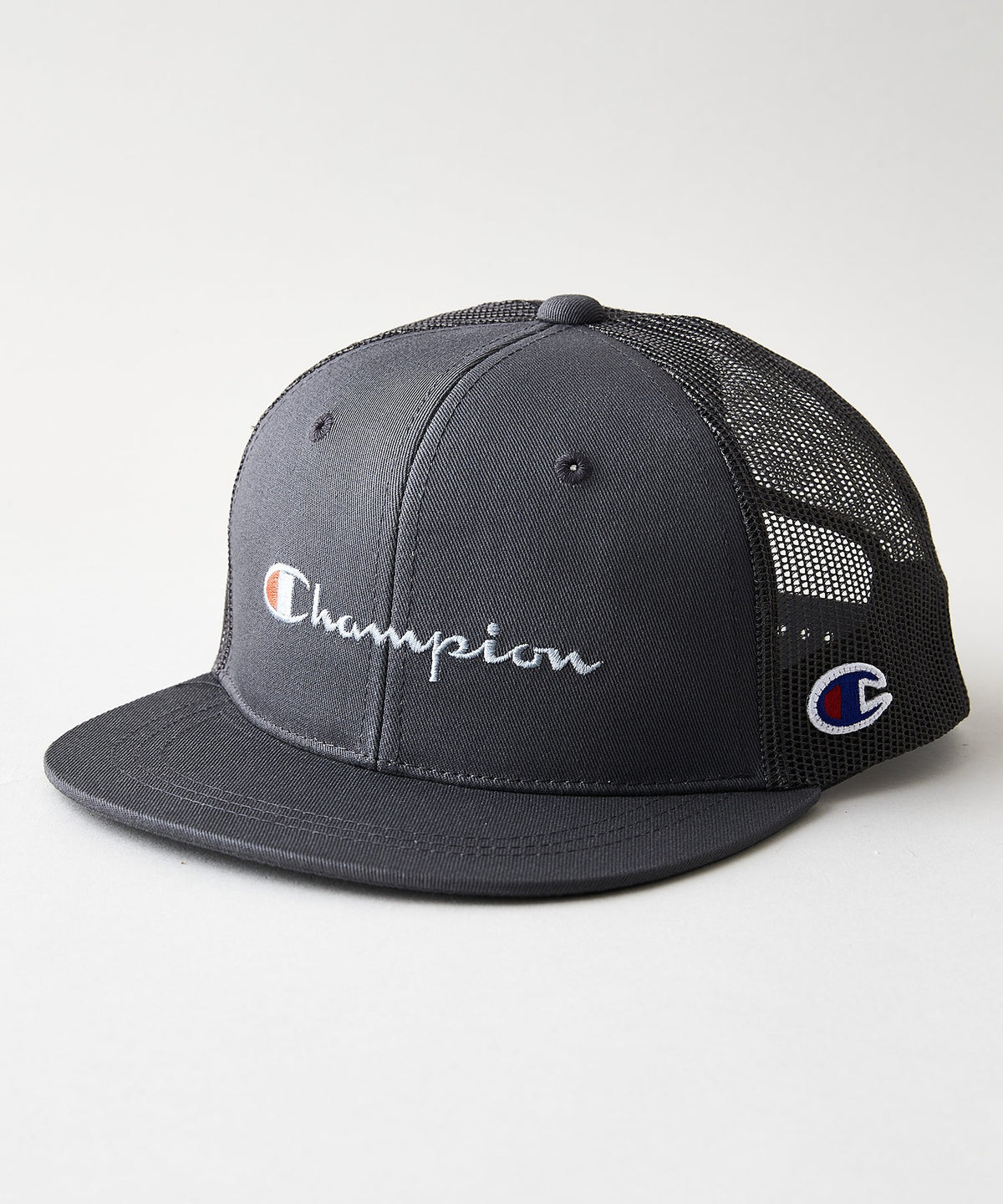 Champion/チャンピオン】KIDS ストレートメッシュキャップ