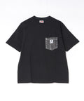 【BEN DAVIS/ベンデイビス】DENIM POCKET T デニムポケットTシャツ ブラック ❘ジーンズメイト公式オンラインショップ