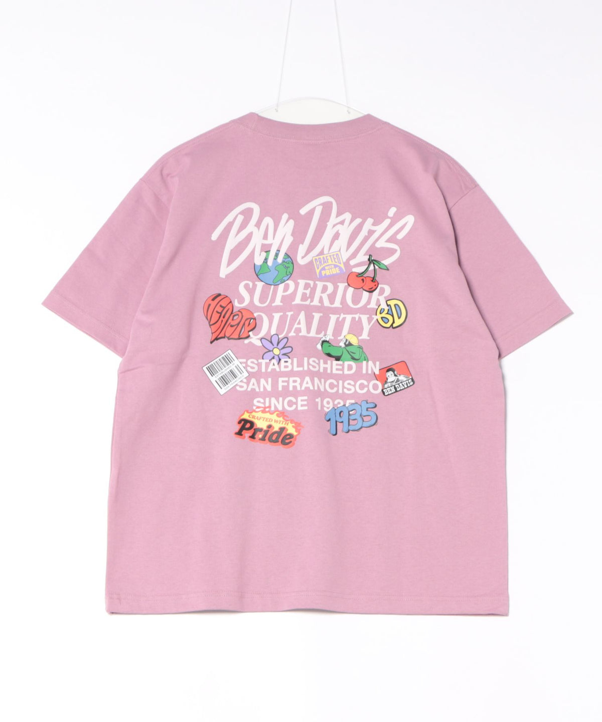 BEN DAVIS/ベンデイビス】GRATEFUL バックプリントTシャツ