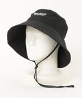 【BEN DAVIS/ベンデイビス】LONG BRIM NYLON SUN HAT ロングブリムナイロンサンハット サファリハット 紫外線対策 つば広 あご紐付き アウトドア キャンプ フェス