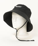 【BEN DAVIS/ベンデイビス】LONG BRIM NYLON SUN HAT ロングブリムナイロンサンハット サファリハット 紫外線対策 つば広 あご紐付き アウトドア キャンプ フェス