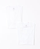 【LEVI'S/リーバイス】【裾レッドタブ付】2枚組 無地Tシャツ クルーネック 2Pパック コットン100% 綿100% ホワイト ❘ジーンズメイト公式オンラインショップ