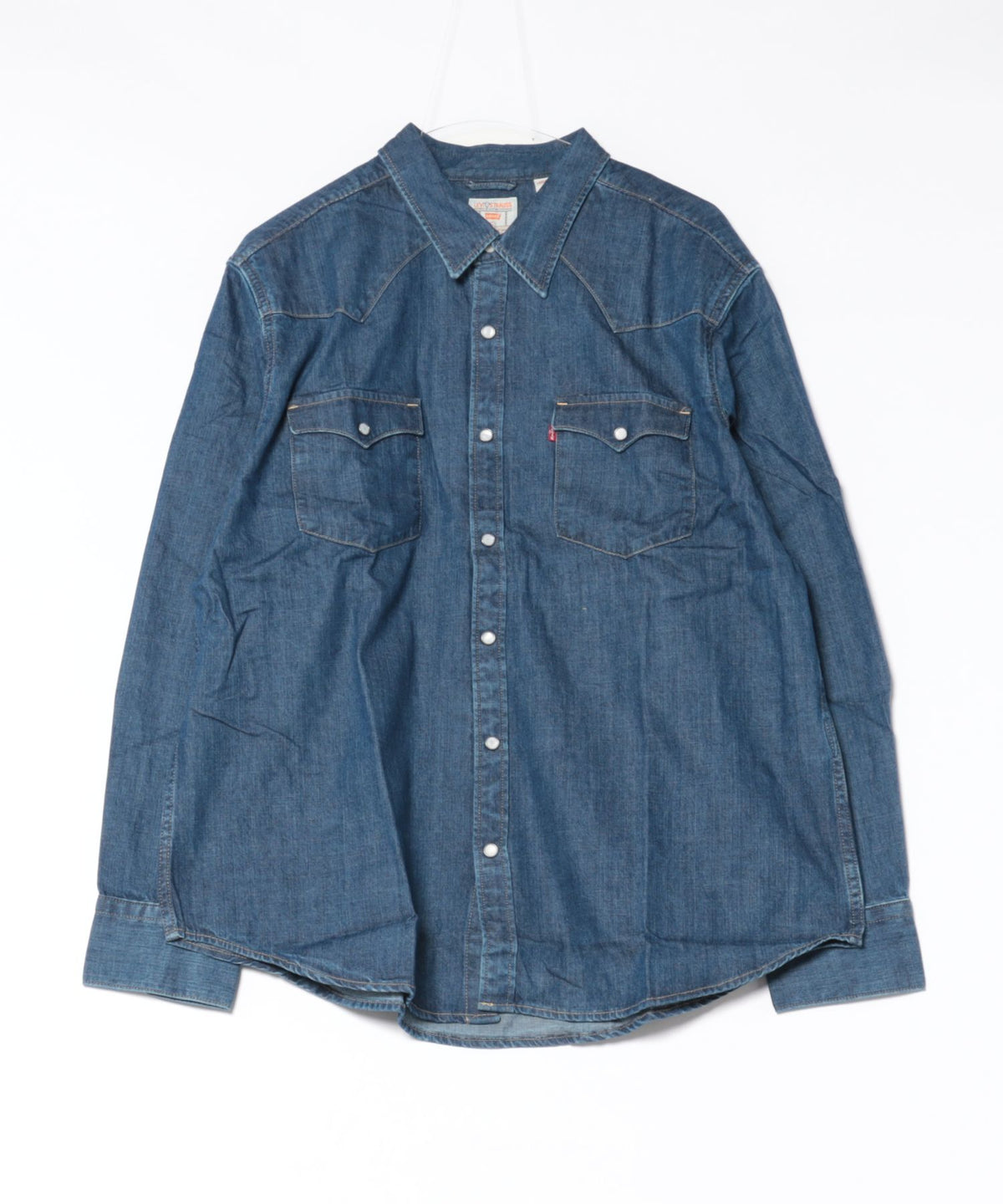 FACETASM× LEVI'S コラボ　デニム・ウエスタンシャツ　XL 美品 LEVI'S/リーバイス】【王道ウエスタン】デニム ウエスタンシャツ