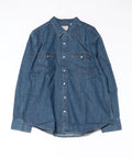 【LEVI'S/リーバイス】【王道ウエスタン】デニム ウエスタンシャツ スナップボタン 長袖 インディゴブル