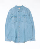 【LEVI'S/リーバイス】【王道ウエスタン】デニム ウエスタンシャツ スナップボタン 長袖 インディゴブル