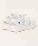 【U.S. POLO ASSN./ユーエスポロアッスン】ワンポイント 厚底サンダル スポーツサンダル ワンポイント 夏 旅行 キャンプ ストリート 韓国ファッション