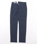 【EDWIN/エドウイン】涼しくて軽い 402 COOL リネンライクシャンブレー きれいめ ビジカジ 通勤 ゴルフ 涼しい スラックス風 ネイビー ❘ジーンズメイト公式オンラインショップ