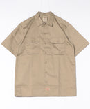 【DICKIES/ディッキーズ】【シワになりにくく丈夫】TCツイルワークシャツ DC2028 フラップポケット ユニセックス スケーター ストリート アメカジ 定番