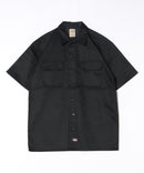 【DICKIES/ディッキーズ】【シワになりにくく丈夫】TCツイルワークシャツ DC2028 フラップポケット ユニセックス スケーター ストリート アメカジ 定番