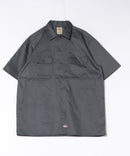 【DICKIES/ディッキーズ】【シワになりにくく丈夫】TCツイルワークシャツ DC2028 フラップポケット ユニセックス スケーター ストリート アメカジ 定番