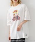 【DISCUS/ディスカス】【選べる丈感・ビーバス＆バッドヘッド】DISCUS×BEAVIS AND BUTT-HEAD コラボＴシャツ 綿100% クルーネック アニメ キャラクタープリント アメカジ ストリート