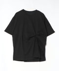 【C-FORTPOINT/フォートポイント】【1枚でサマになるTシャツ 着痩せ効果も◎】フロントねじりデザイン ビッグシルエットTシャツ 綿100％ 体型カバー 立体デザイン きれいめ 大人カジュアル