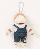 【BEN DAVIS/ベンデイビス】【トレンドのバッグチャームに！】キーチェーンドール キーホルダー ゴリラ マスコット ぬいぐるみ キャラクター ストリート アメカジ プチギフト