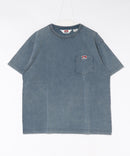 【BEN DAVIS/ベンデイビス】【パウダーブリーチ加工でヴィンテージ感ある仕上がり】ワンポイント 胸ポケットTシャツ 綿100% ゴリラピスネーム ポケT 古着風 ユーズド感 アメカジ ストリート ユニセックス