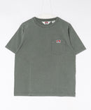【BEN DAVIS/ベンデイビス】【パウダーブリーチ加工でヴィンテージ感ある仕上がり】ワンポイント 胸ポケットTシャツ 綿100% ゴリラピスネーム ポケT 古着風 ユーズド感 アメカジ ストリート ユニセックス