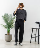 【C-FORT POINT/フォートポイント】【裏メッシュ生地で吸汗速乾性に優れる】DRYスウェットカーブパンツ すっきり見え 通気性 柔らかい 快適 デイリーコーデ
