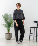 【C-FORT POINT/フォートポイント】【裏メッシュ生地で吸汗速乾性に優れる】DRYスウェットカーブパンツ すっきり見え 通気性 柔らかい 快適 デイリーコーデ