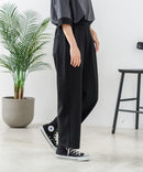 【C-FORT POINT/フォートポイント】【裏メッシュ生地で吸汗速乾性に優れる】DRYスウェットカーブパンツ すっきり見え 通気性 柔らかい 快適 デイリーコーデ