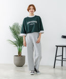 【C-FORT POINT/フォートポイント】【裏メッシュ生地で吸汗速乾性に優れる】DRYスウェットカーブパンツ すっきり見え 通気性 柔らかい 快適 デイリーコーデ