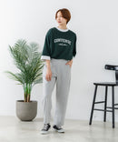 【C-FORT POINT/フォートポイント】【裏メッシュ生地で吸汗速乾性に優れる】DRYスウェットカーブパンツ すっきり見え 通気性 柔らかい 快適 デイリーコーデ