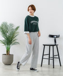 【C-FORT POINT/フォートポイント】【裏メッシュ生地で吸汗速乾性に優れる】DRYスウェットカーブパンツ すっきり見え 通気性 柔らかい 快適 デイリーコーデ
