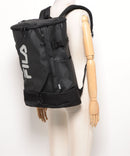 【FILA/フィラ】【大容量30L】ボックスバックパック 防汚 耐久性 通勤 通学 サイドポケット ユニセックス