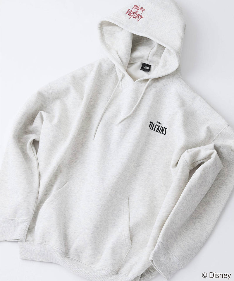 【DISNEY/ディズニー】＜ナイトメアー・ビフォア・クリスマス＞＜ディズニーヴィランズ＞ビッグシルエット 裏起毛 プルオーバーパーカー フーディー ドロップショルダー オーバーサイズ