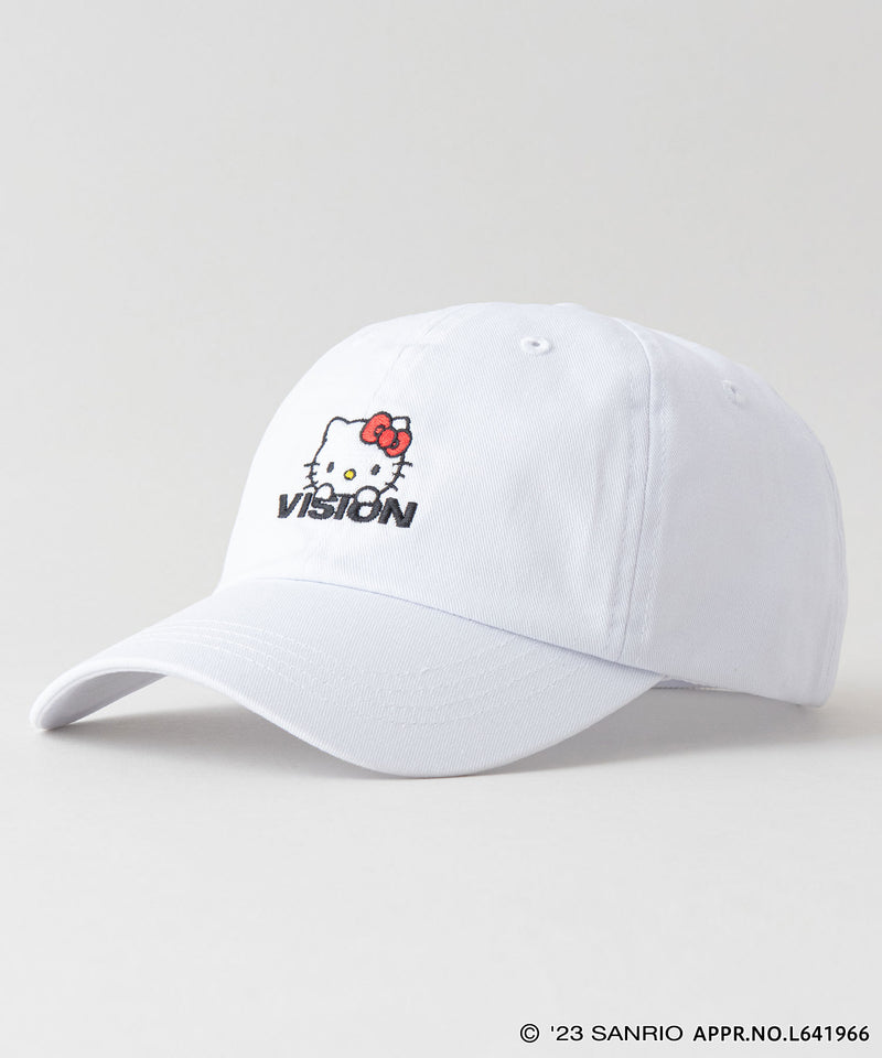 VISION KITTY コラボﾞCAP ヴィジョン ハローキティ