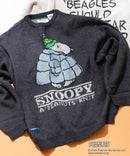 【SEQUENZ/シークエンズ】TP C/N KNIT/スヌーピー ニット クルーネック ワイドシルエット ジャガード