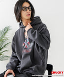 【CHUCKY/チャッキー】オリジナルデザイン 裏起毛パーカー フーディー CHUCKY チャッキー ティファニー