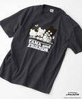 【タマ＆フレンズ～うちのタマ知りませんか？】オリジナルデザインTシャツ バイキンくん 刺繍 ドロップショルダー ユニセックス