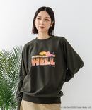 【DISCUS×HOT STUFF×Casper】キャラクタープリントスウェットトレーナー メンズ レディース ユニセックス