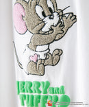 TOM AND JERRY トムとジェリー Tシャツ オリジナルデザイン ジェリー タフィー ドロップショルダー ビッグシルエット ユニセックス キャラクター ❘ジーンズメイト公式オンラインショップ