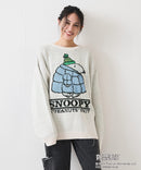 【SEQUENZ/シークエンズ】TP C/N KNIT/スヌーピー ニット クルーネック ワイドシルエット ジャガード