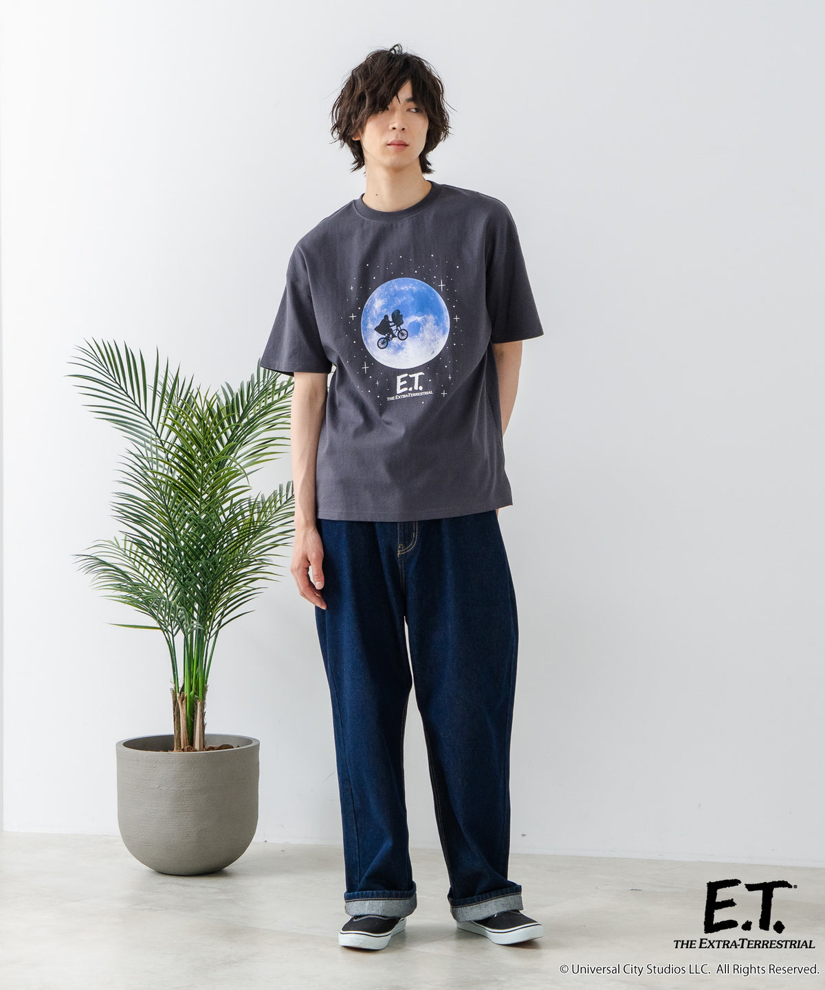 BACK TO THE FUTURE」「E.T」オリジナルデザイン Tシャツ シネマ