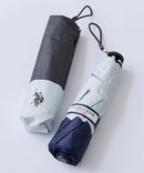 【U.S. POLO ASSN./ユーエスポロアッスン】【完全遮光100%・遮熱】折りたたみ日傘 UPF50+ 体感温度マイナス 晴雨兼用