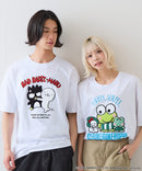 【SANRIO CHARACTERS/サンリオキャラクターズ】オリジナルデザインＴシャツ 刺繍 ドロップショルダー ユニセックス ❘ジーンズメイト公式オンラインショップ