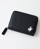 【BEVERLY HILLS POLO CLUB/ビバリーヒルズポロクラブ】【コンパクトながら抜群の収納力】カードケース ラウンドファスナー コインケース セカンド財布 ミニバッグ キャッシュレス 上品 ギフト