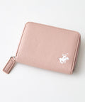 【BEVERLY HILLS POLO CLUB/ビバリーヒルズポロクラブ】【コンパクトながら抜群の収納力】カードケース ラウンドファスナー コインケース セカンド財布 ミニバッグ キャッシュレス 上品 ギフト