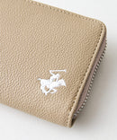【BEVERLY HILLS POLO CLUB/ビバリーヒルズポロクラブ】【コンパクトながら抜群の収納力】カードケース ラウンドファスナー コインケース セカンド財布 ミニバッグ キャッシュレス 上品 ギフト