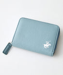 【BEVERLY HILLS POLO CLUB/ビバリーヒルズポロクラブ】【コンパクトながら抜群の収納力】カードケース ラウンドファスナー コインケース セカンド財布 ミニバッグ キャッシュレス 上品 ギフト