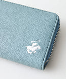 【BEVERLY HILLS POLO CLUB/ビバリーヒルズポロクラブ】【コンパクトながら抜群の収納力】カードケース ラウンドファスナー コインケース セカンド財布 ミニバッグ キャッシュレス 上品 ギフト