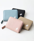 【BEVERLY HILLS POLO CLUB/ビバリーヒルズポロクラブ】【コンパクトながら抜群の収納力】カードケース ラウンドファスナー コインケース セカンド財布 ミニバッグ キャッシュレス 上品 ギフト