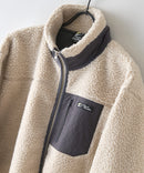 【RAGGED MOUNTAIN/ラギットマウンテン】【特殊な防風フィルムが冬の冷たい風をしっかりシャットアウト】GRAFTON 防風ボアブルゾン スタンドカラー 防風フィルム 防寒 タウンユース アウトドア ユニセックス