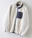 【RAGGED MOUNTAIN/ラギットマウンテン】【特殊な防風フィルムが冬の冷たい風をしっかりシャットアウト】GRAFTON 防風ボアブルゾン スタンドカラー 防風フィルム 防寒 タウンユース アウトドア ユニセックス